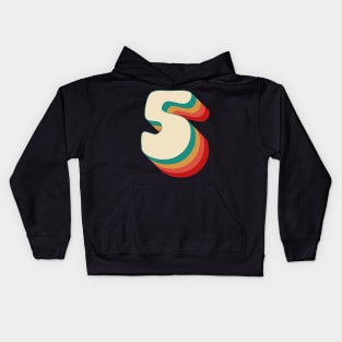 Number 5 Kids Hoodie